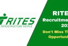 RITES Recruitment 2024