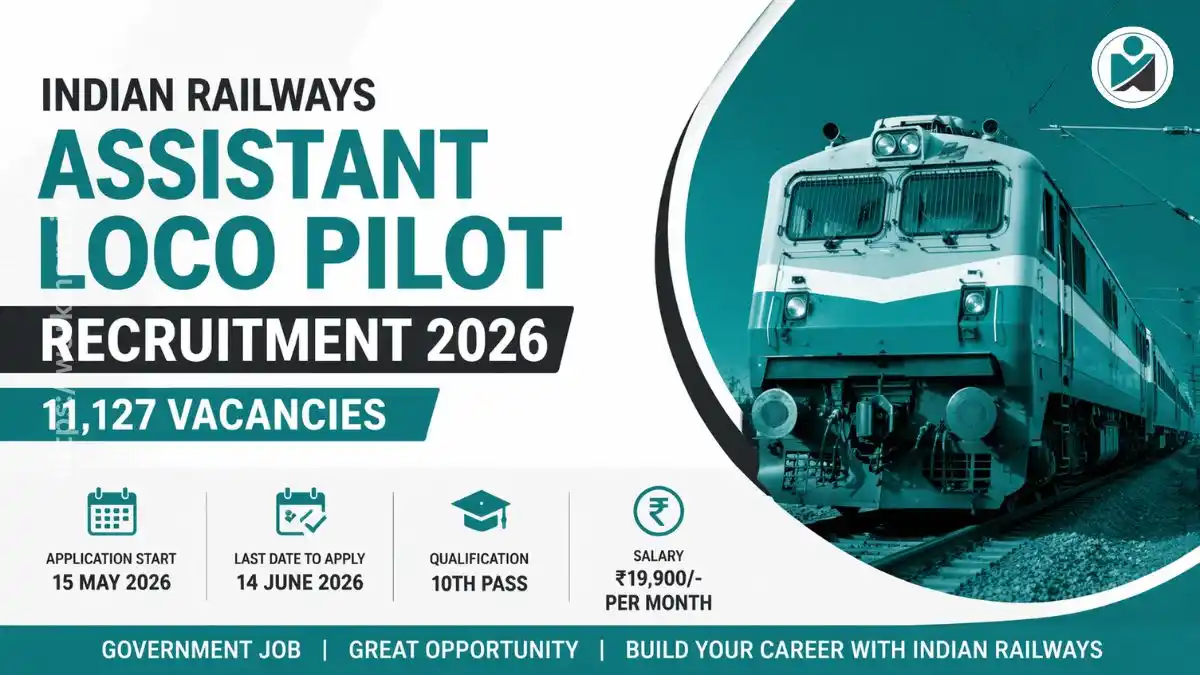Assistant Loco Pilot Bharti 2026