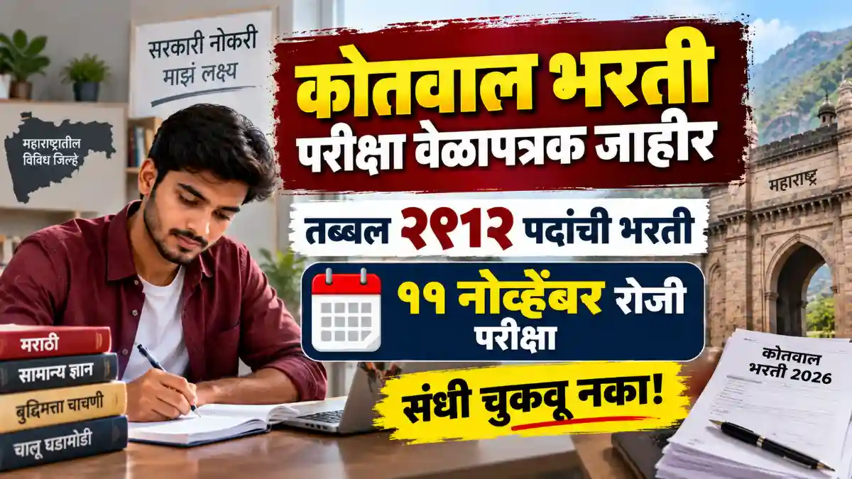Kotwal Bharti 2026