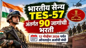 Indian Army TES Bharti 2026