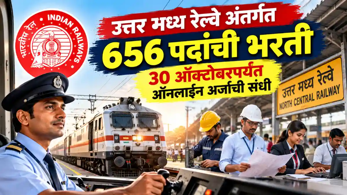 North Central Railway Bharti 2026